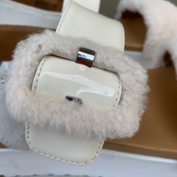 UGG LeFluff Chella Fluffy Sandal - Picture 5 of 13